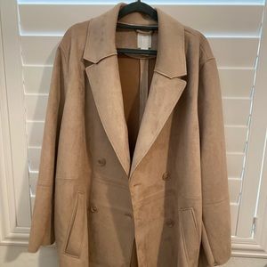 H&M Suede Coat